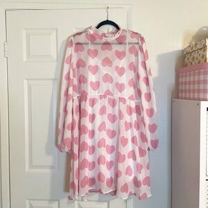 Lazy Oaf Heart Dress. HARD TO FIND 💖 size US 16